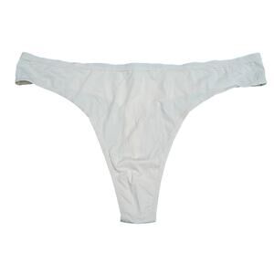 Maurices Neutral Cream Smooth Stretchy Thong Plus Size 2X